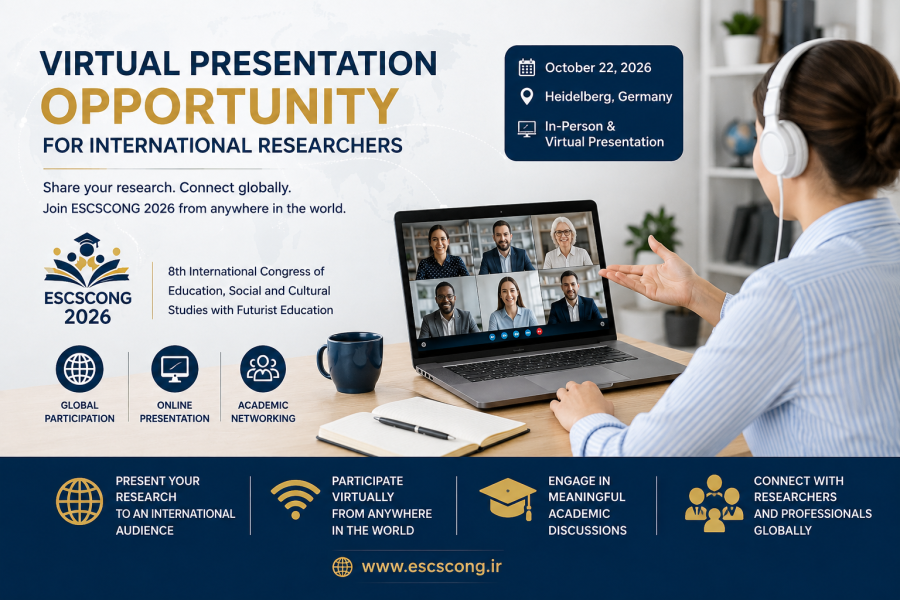 Virtual Presentation Opportunity for International Researchers – ESCSCONG 2026